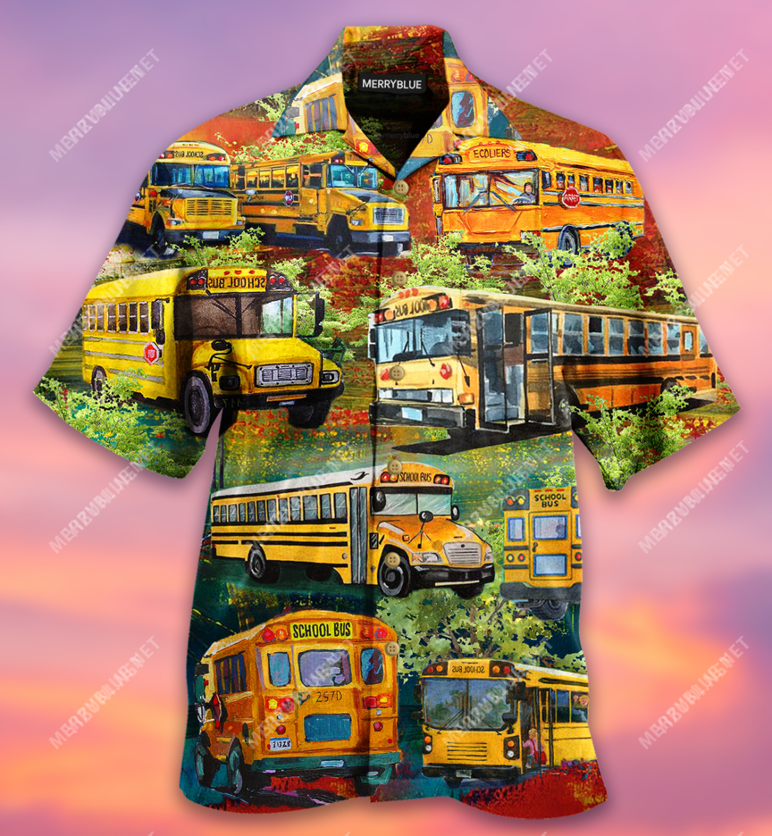 Stop Talking Just Say School Bus Driver Unisex Hawaii Shirt Ha13676