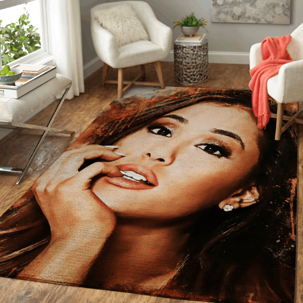 Ariana Grande Music World Home Decor Rectangle Area Rug