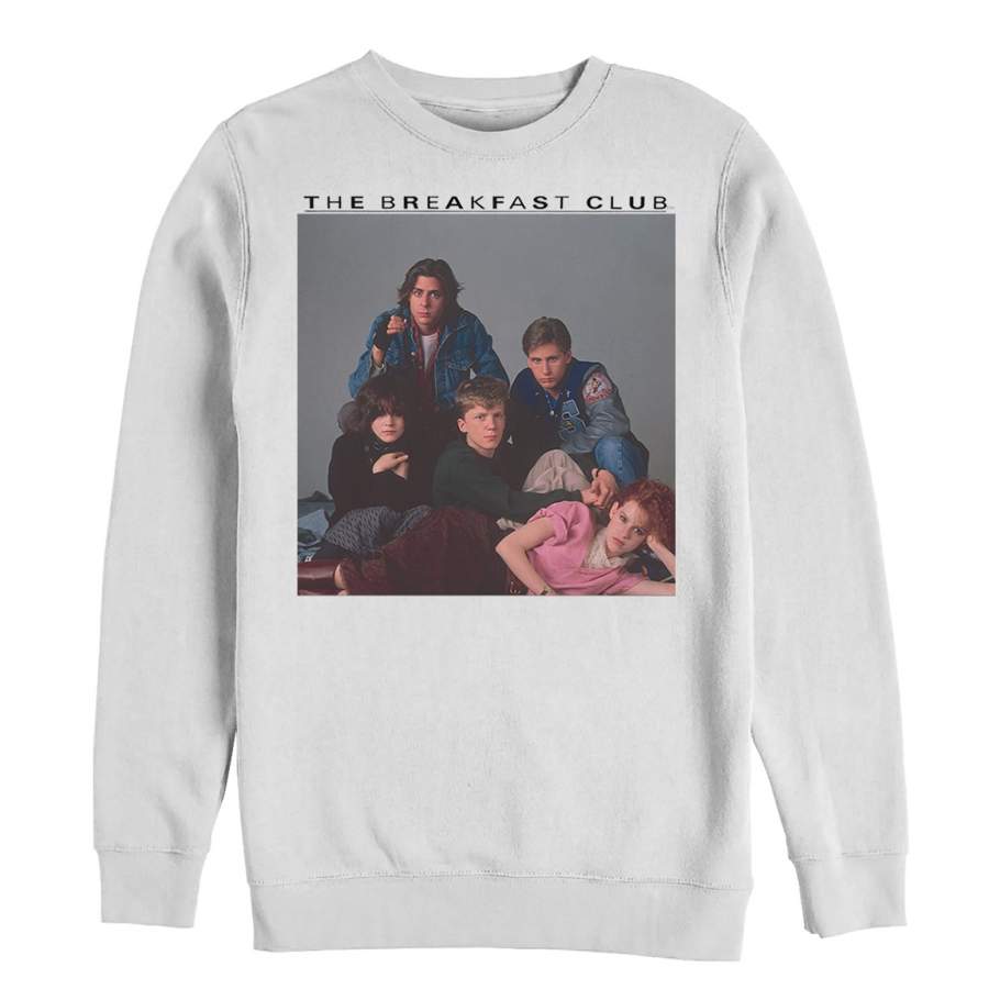 The Breakfast Club Men’s Detention Group Pose  Sweatshirt