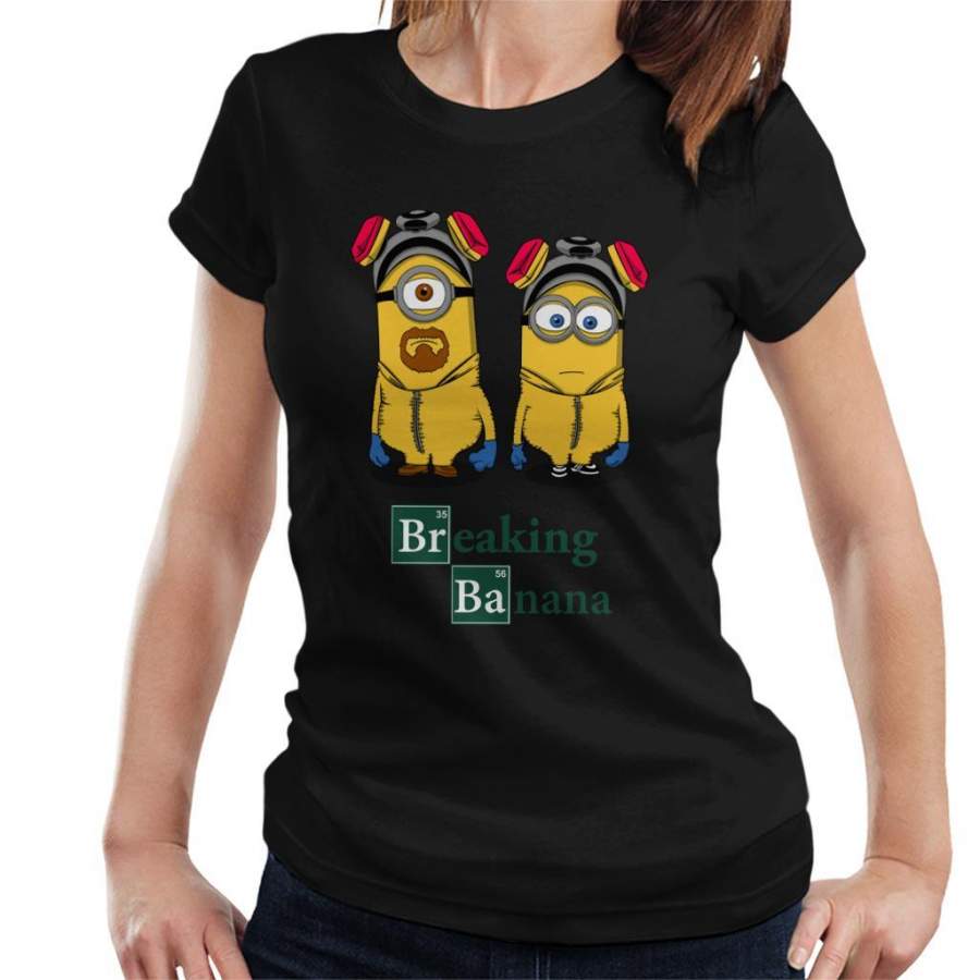 Breaking Bad Banana Minions Women’s T-Shirt