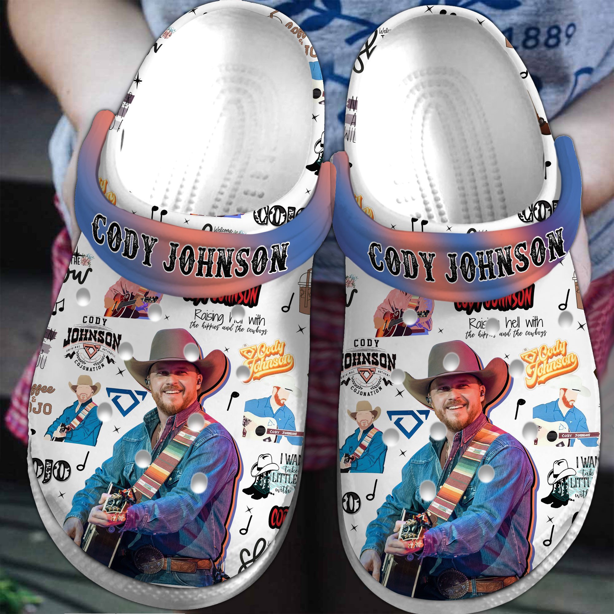 The Cody Johnson Story Movie Crocs Crocband Clogs Shoes Comfortable For Men Women and Kids