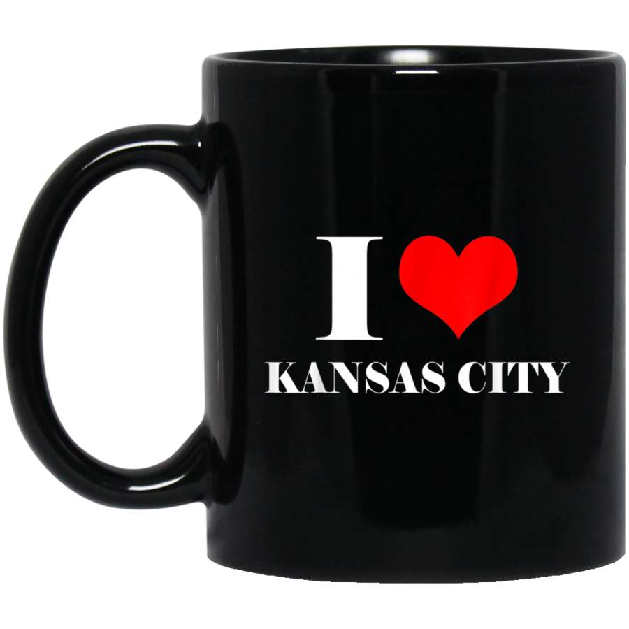 I Love Kansas City Mug  I Heart Kansas Missouri Mug