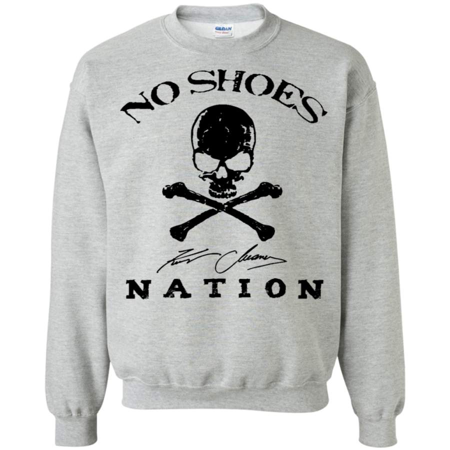 AGR Kenny Chesney No Shoes Nation Logo Crewneck Pullover Sweatshirt