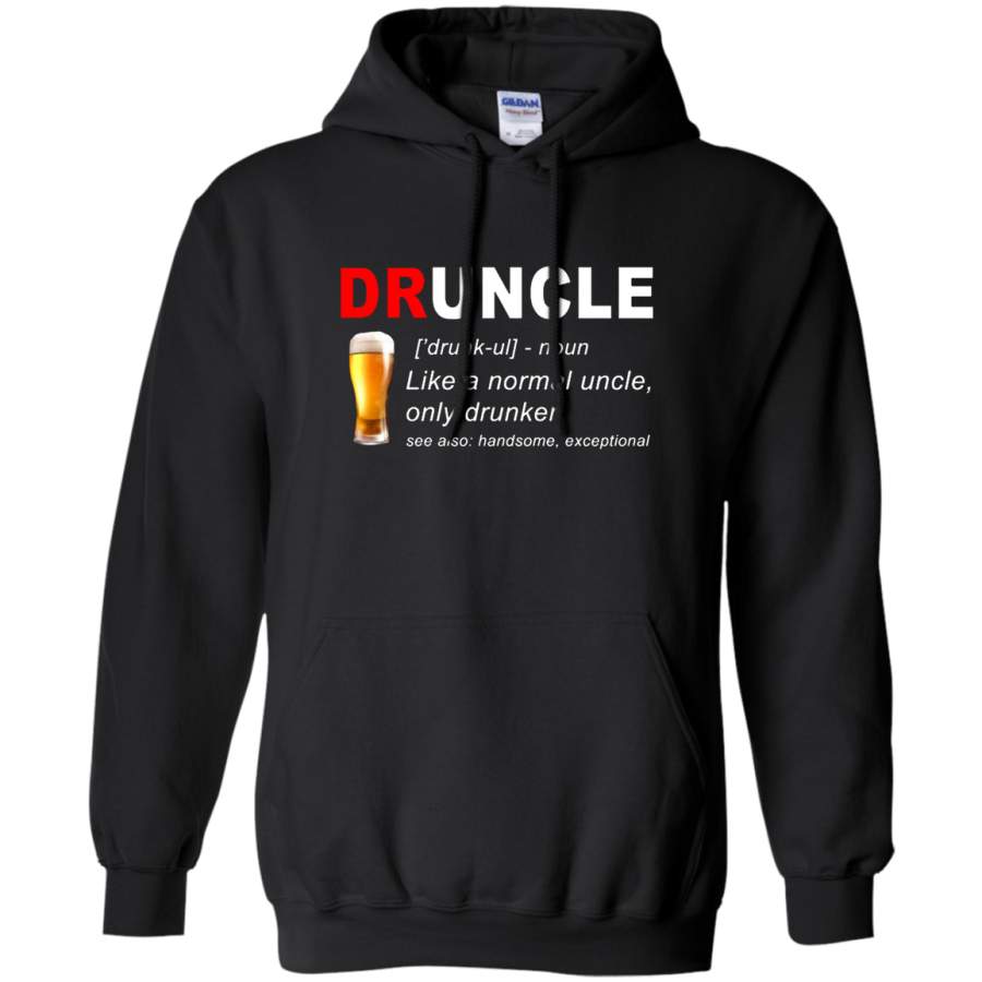 AGR Druncle Beer Gildan Pullover Hoodie