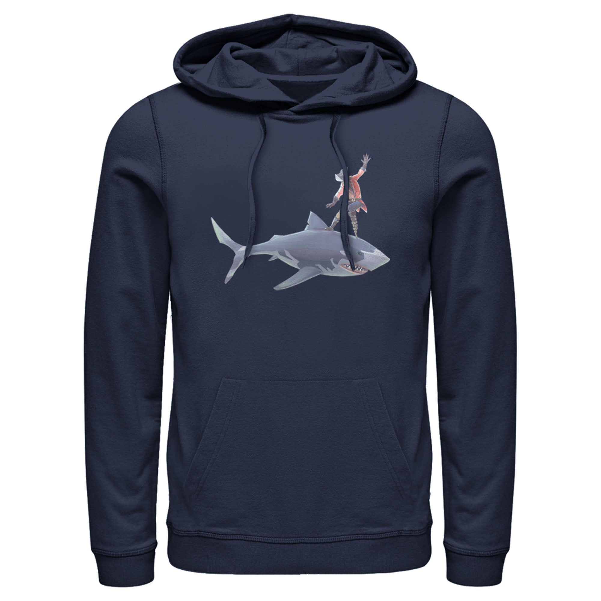 Sea Of Thieves Men’S Shark Surfer  Pull Over Hoodie