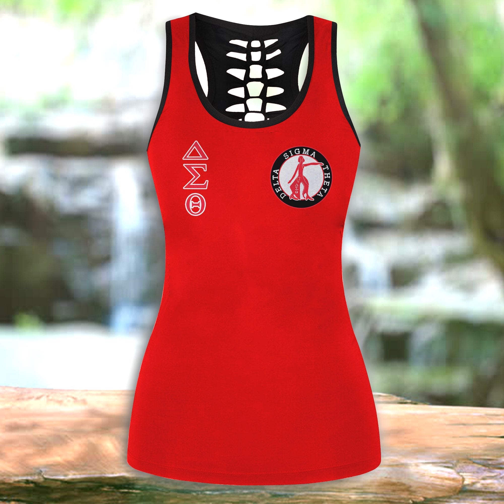 DELTA SIGMA THETA HOLLOW TANKTOP 2