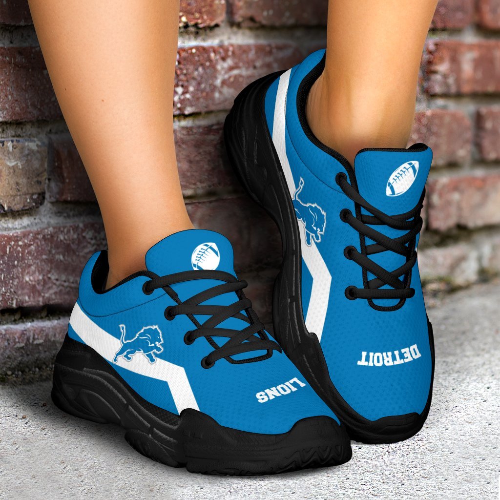 Edition Chunky Sneakers With Pro Detroit Lions Shoes - DaisyFaith