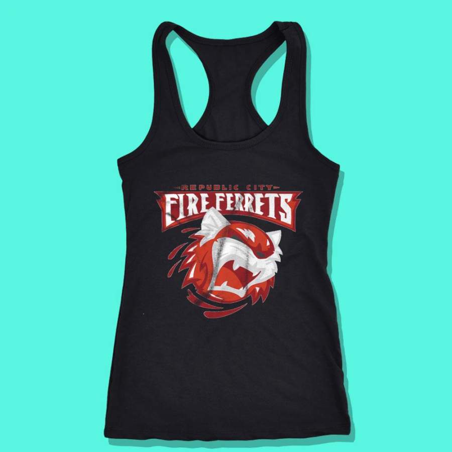 Republic City Fire Ferrets Women’S Tank Top T-Shirt