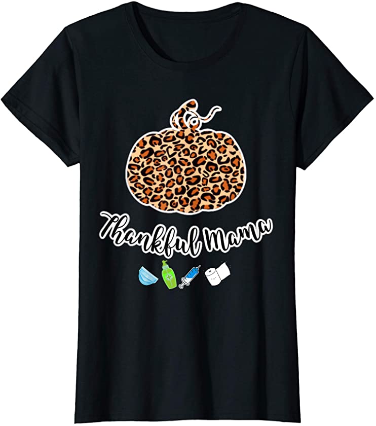 Womens T-shirts for Women Leopard Graphic for Mama Mothers Day T-Shirt