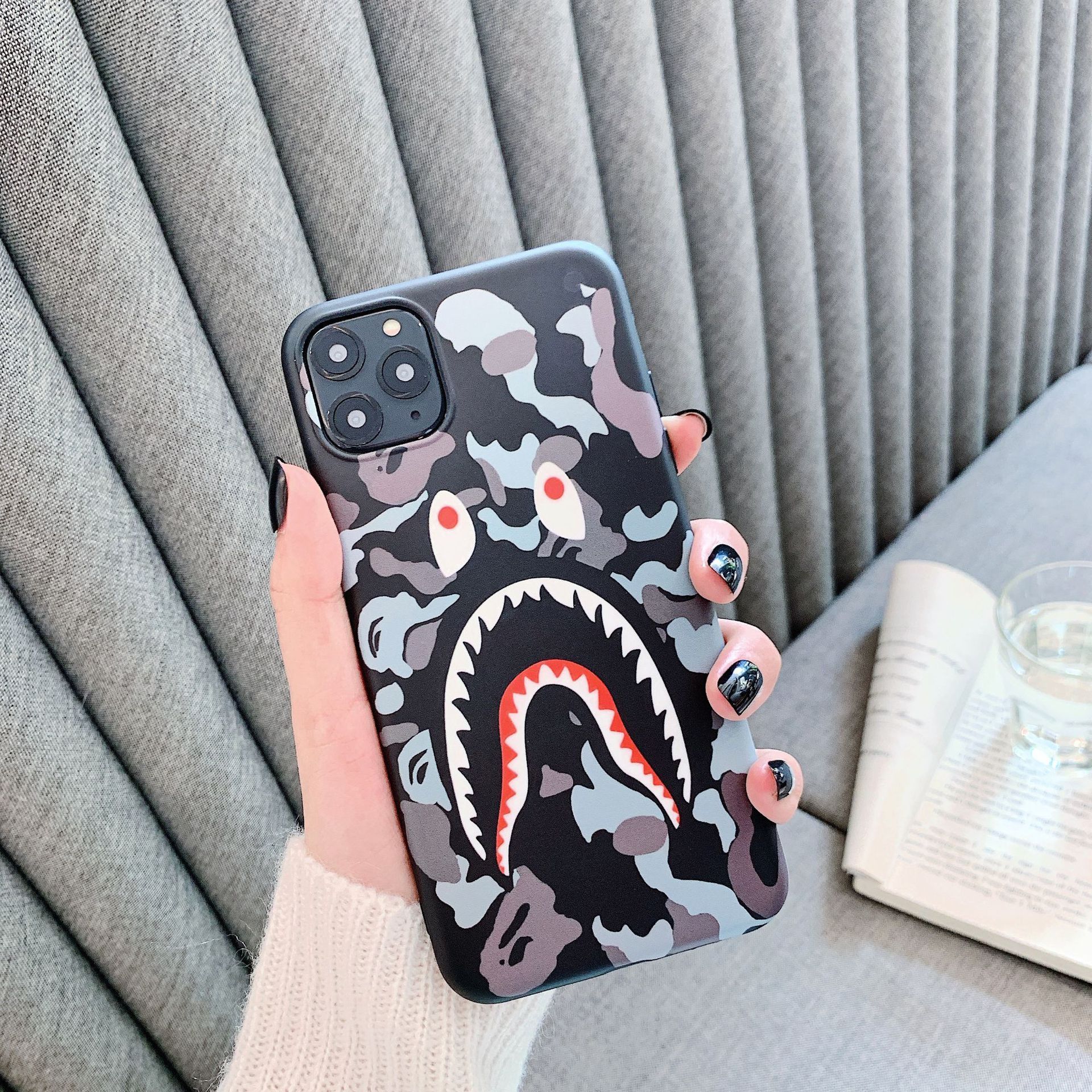 Camouflage Shark iPhone Case