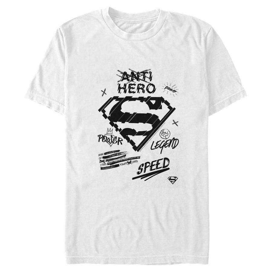 Superman Men’s Hero Qualities & Icons  T Shirt