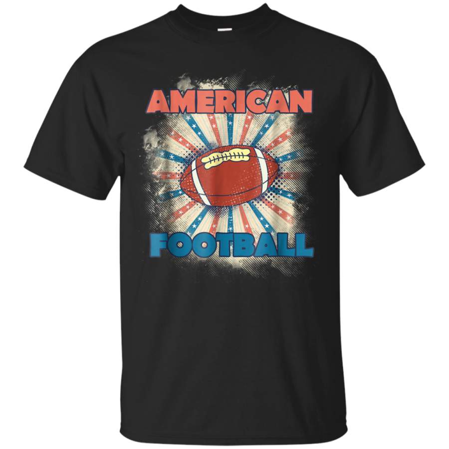 AGR American Football Graphic PigSkin T Shirt Cool Player Gift