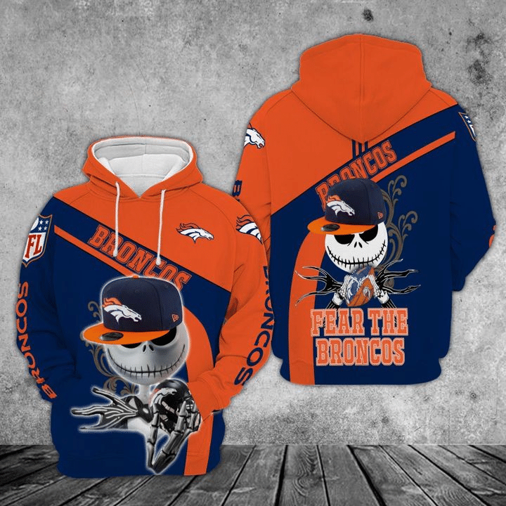 Denver Broncos All Over Printed Hoodie HN250902