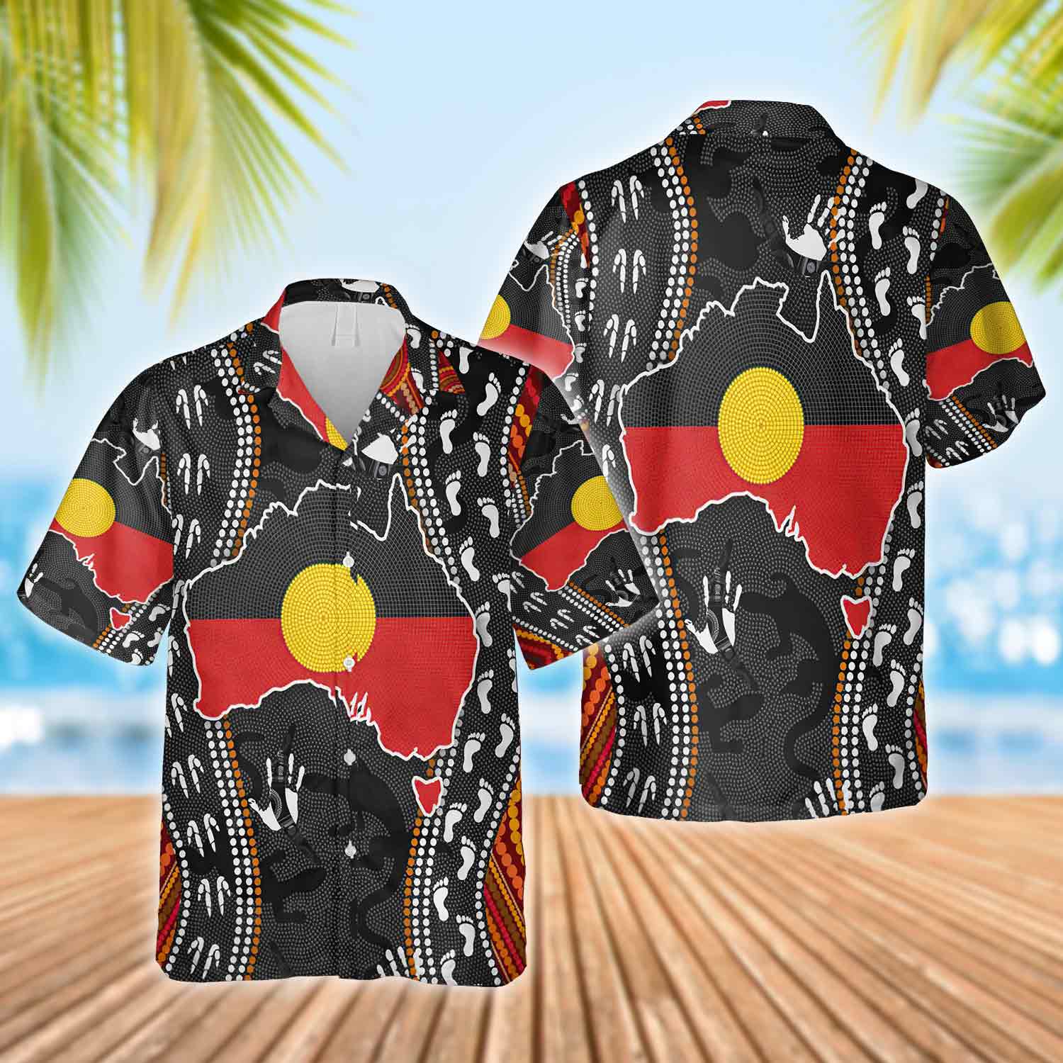 Aboriginal Hawaiian Shirt