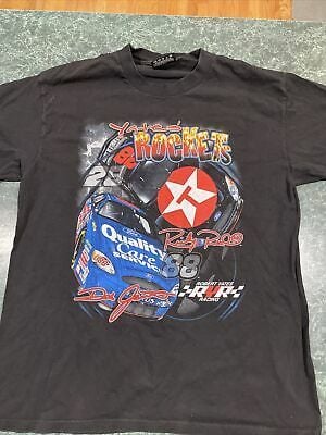 Vintage Robert Yates Rockets Nascar Texaco T-shirt  Dale Jarrett Vtg Rare 7541