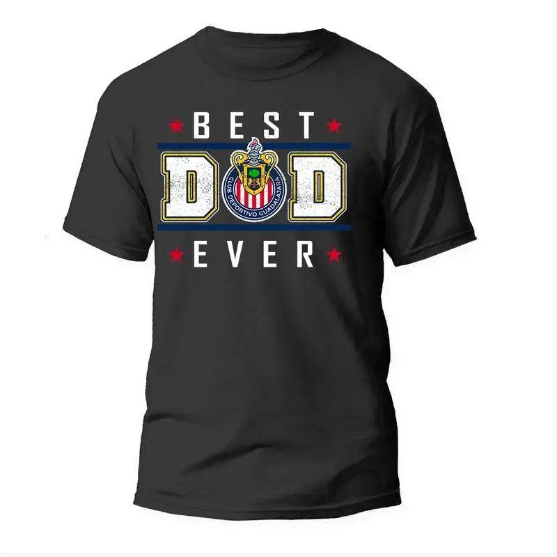 Best Dad Ever T-Shirt, Chivas Soccer Club Graphic, Perfect Gift Tee for Football-Loving Fathers – Wearverse Fashions