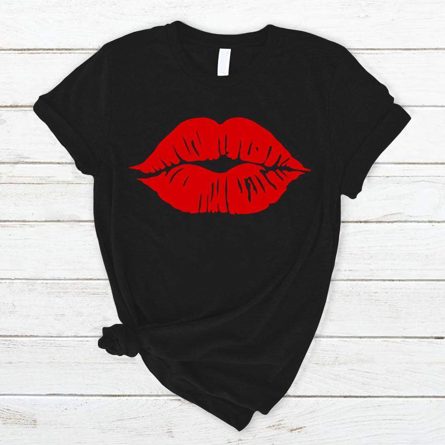 Lips Kiss Shirt, Kiss Shirt, Lips Shirt, Valentines Day Shirt, Love Shirt, Valentine Shirt