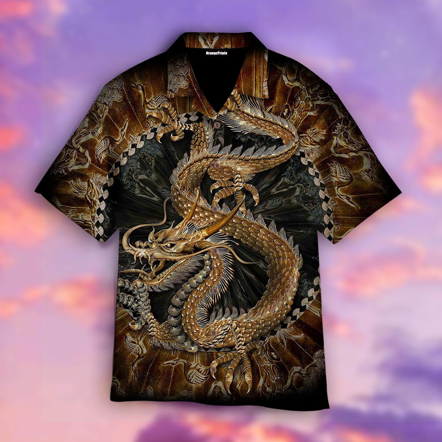 Dragon In Chinese Hawaii Shirt For Men And Women Ha245