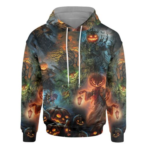 Everyday Is Halloween Day All Over Print Hoodie For Men & Women, Scary Halloween Hoodie, Best Halloween Gift