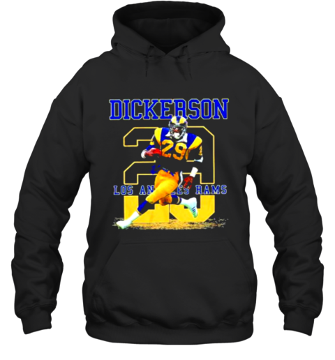 Ness Eric Dickerson 29 Los Angeles Rams Hoodie