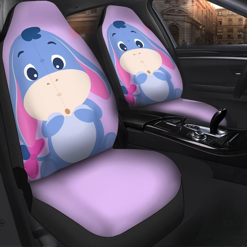 Cute Eeyore Winnie The Pooh Car Seat Cover