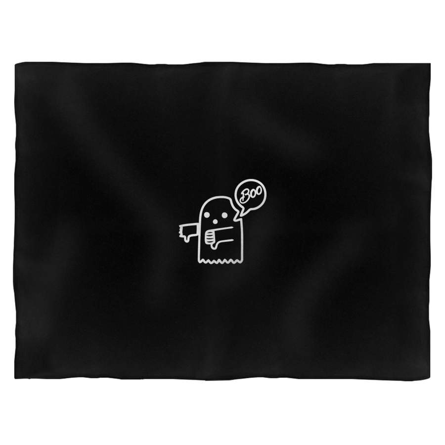 Halloween Ghost Boo Blanket