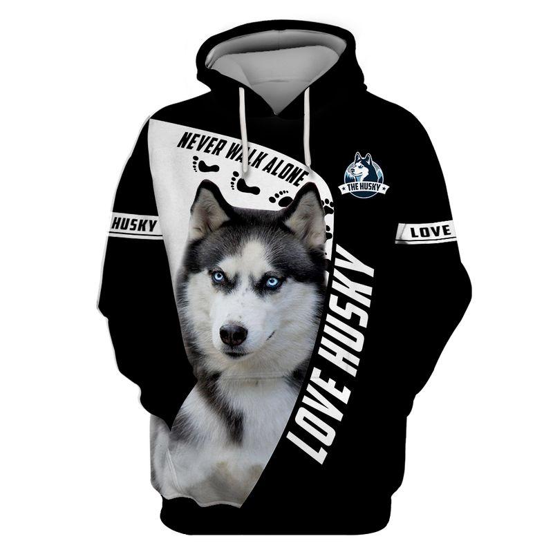 Anniversary Gifts 3D Print Husky  Adult Unisex