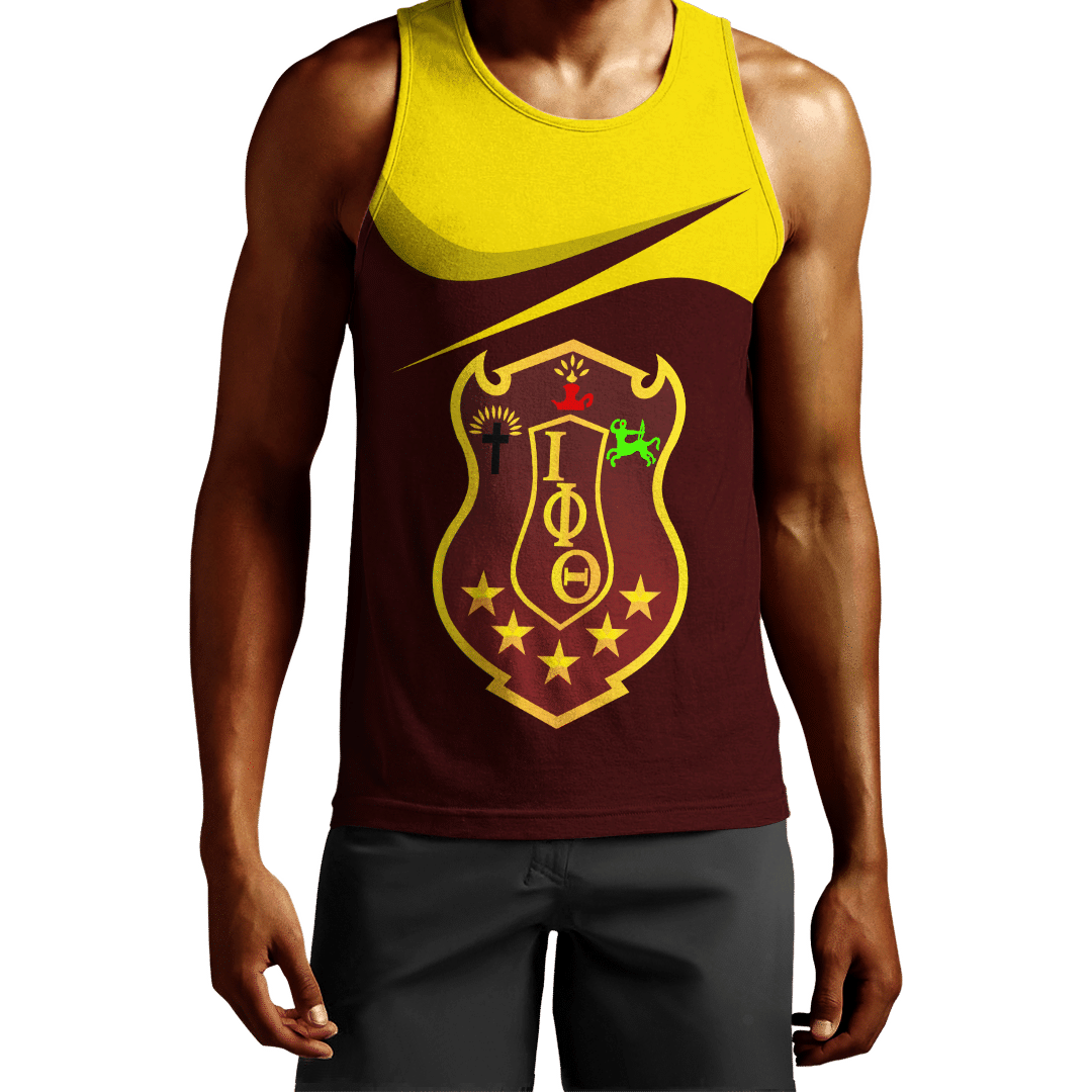 Wonder Print Shop Tank Top – Iota Phi Theta Curve Style Tank Top Lt10