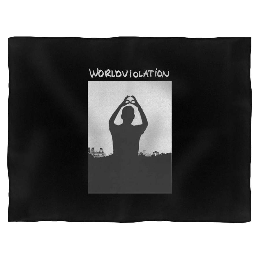 Depeche Mode World Violation 1980s Blanket