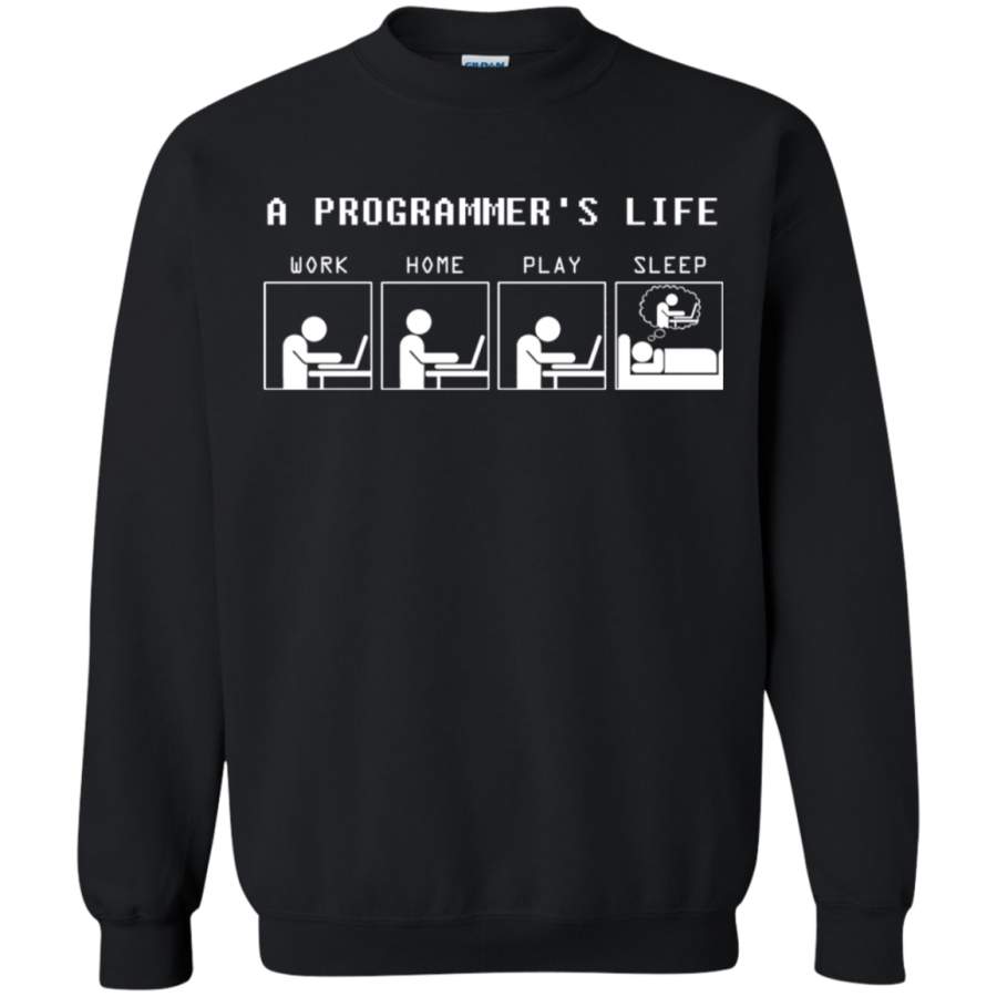 AGR Programmer Crewneck Pullover Sweatshirt