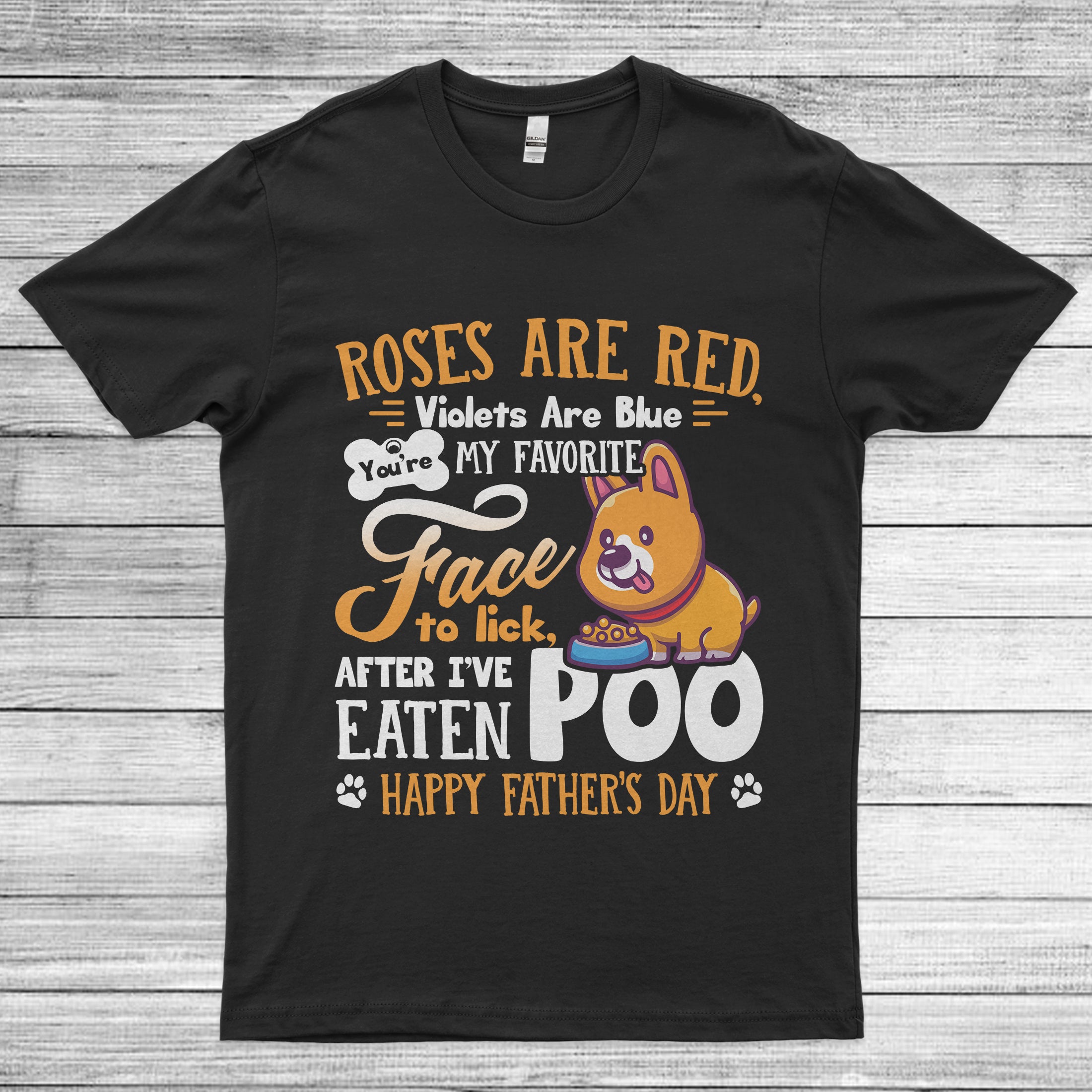 Dog Poem Happy Father’s Day Unisex T-shirt