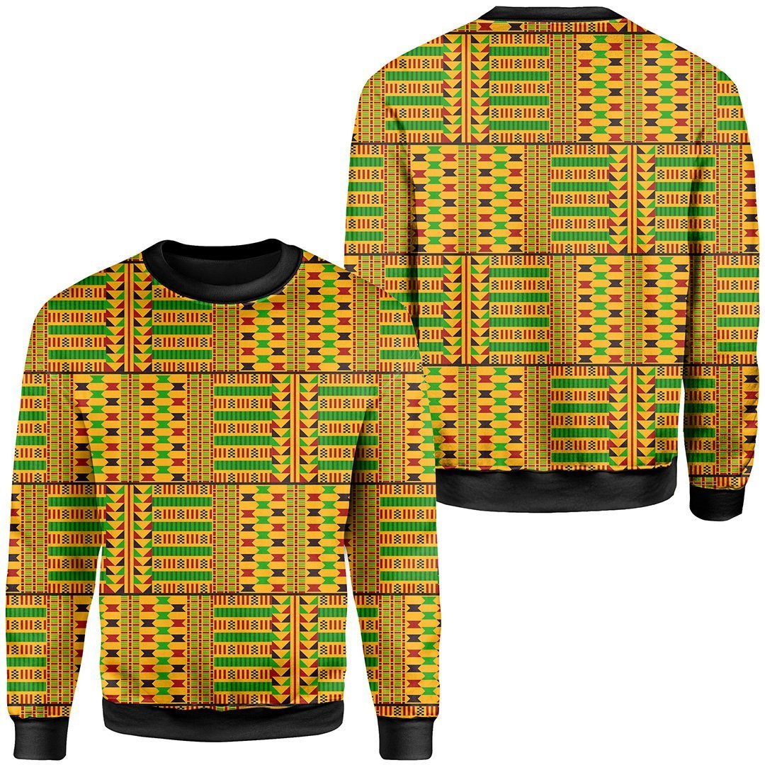 Greek Life Kente Sweatshirt – Weaver Combined Top