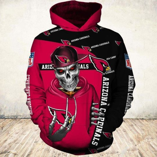 Arizona Cardinals  27 Unisex 3D Hoodie Gift For Fans