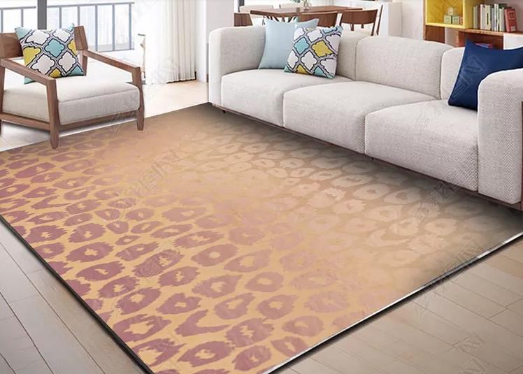 3D Leopard Pattern Non-Slip Rug Mat 246