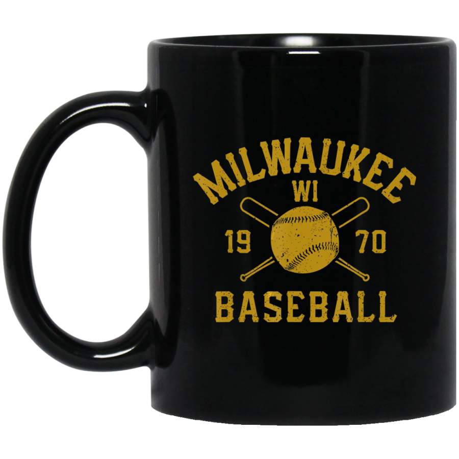 Vintage Milwaukee Baseball Wisconsin Brewer Retro Gift Coffee Mug