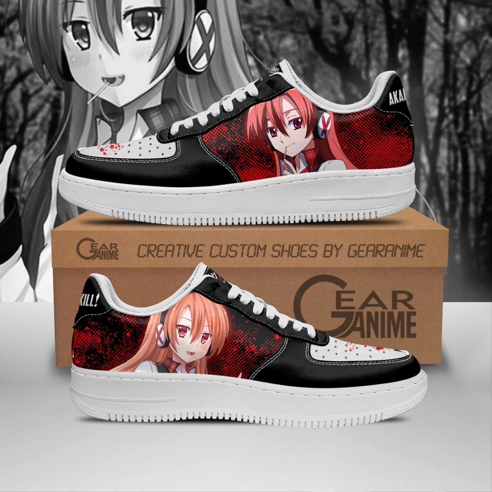 Akame Ga Kill Chelsea Shoes Custom Anime Sneakers Pt11 Unisex Men Women