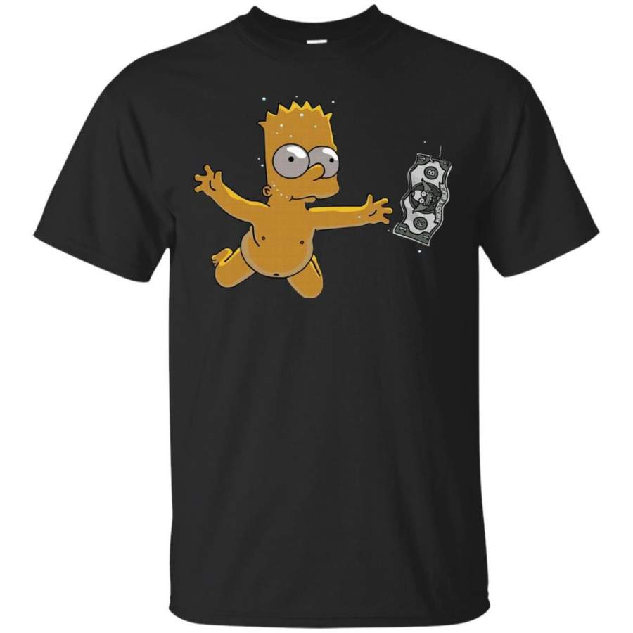 THE SIMPSONS – Nirvana Bart Simpson T Shirt & Hoodie