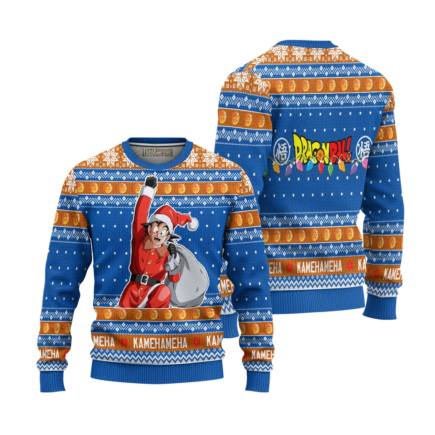 Son Goku Dragon Ball Anime Ugly Christmas Sweater Xmas Gift