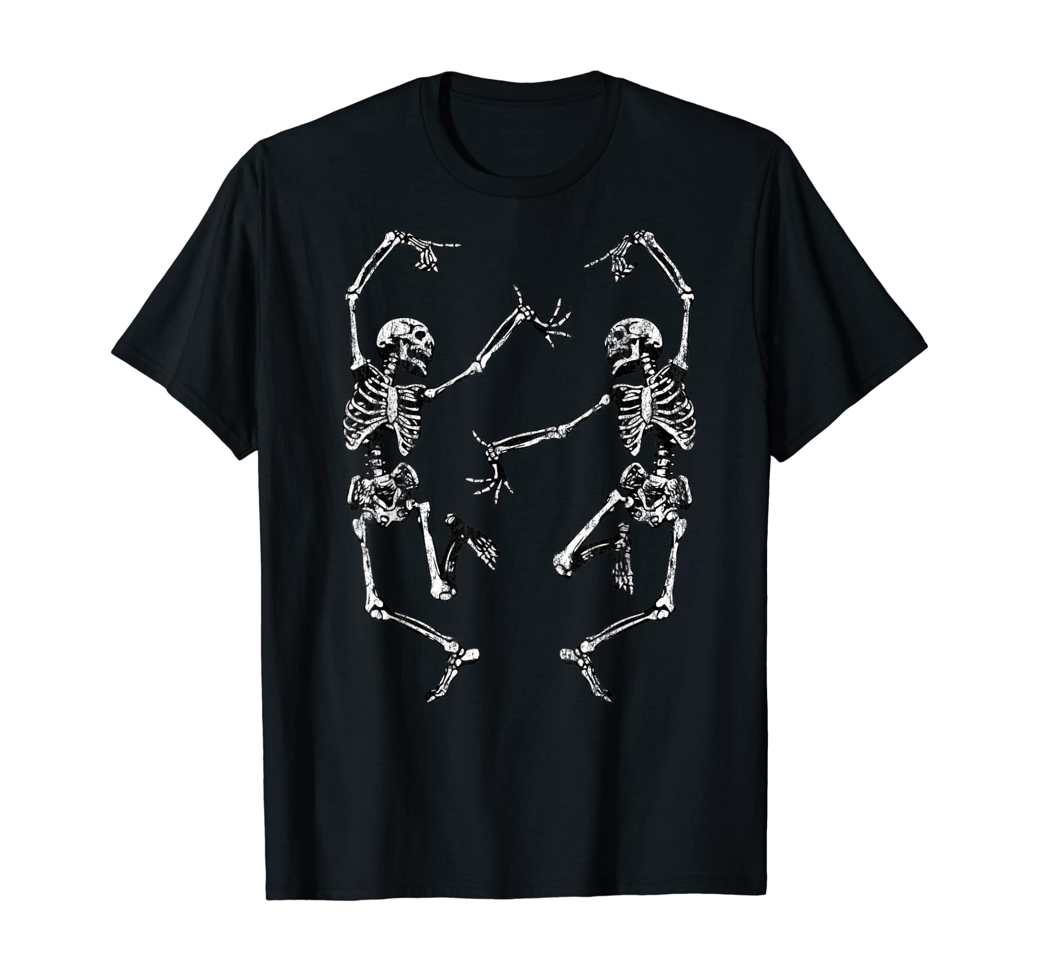 Dance Of Death Macabre Skeleton Tshirt Skull Halloween 2018