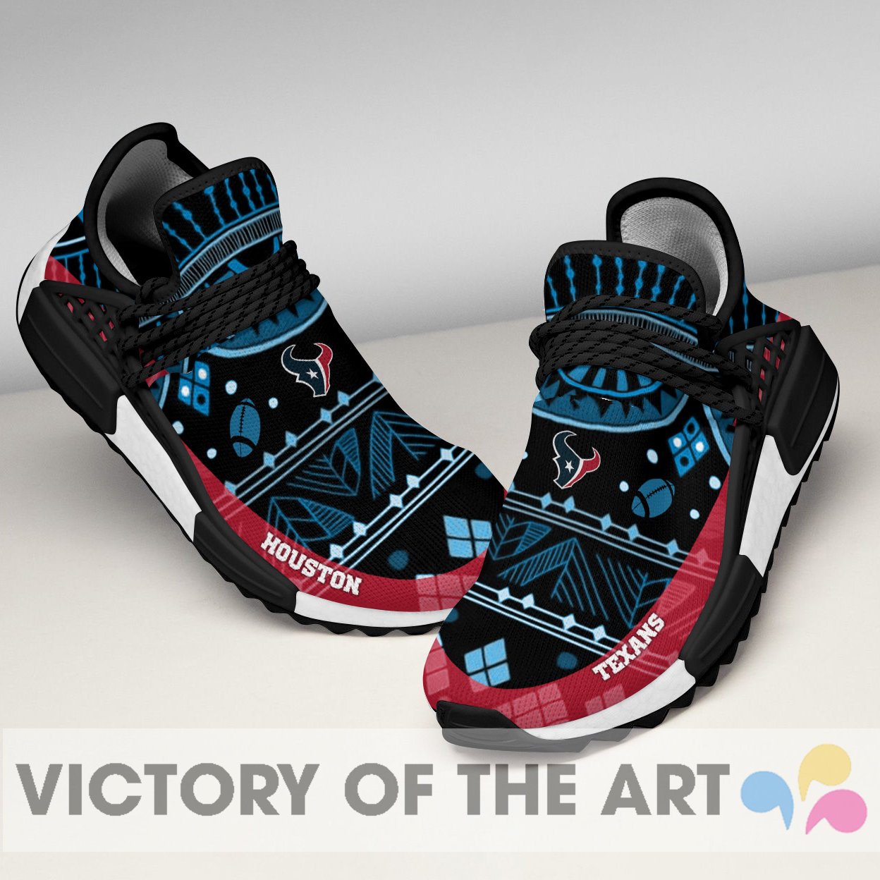 Wonderful Pattern Human Race Houston Texans Shoes For Fans