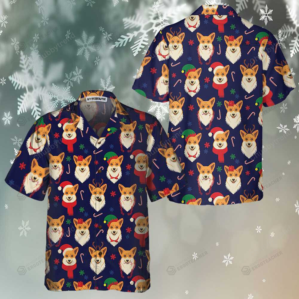 Christmas Corgis Hawaii Shirt Ha91790