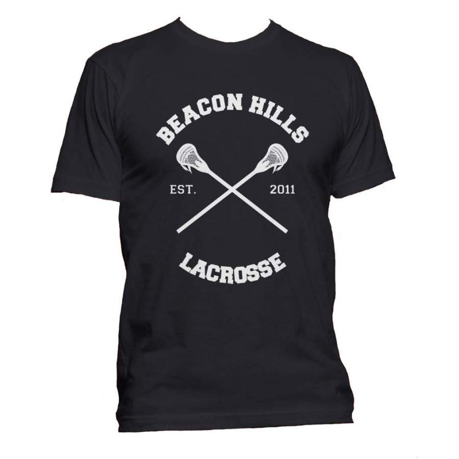 Beacon Hills Lacrosse Cross Teen Wolf Men T-shirt Tee