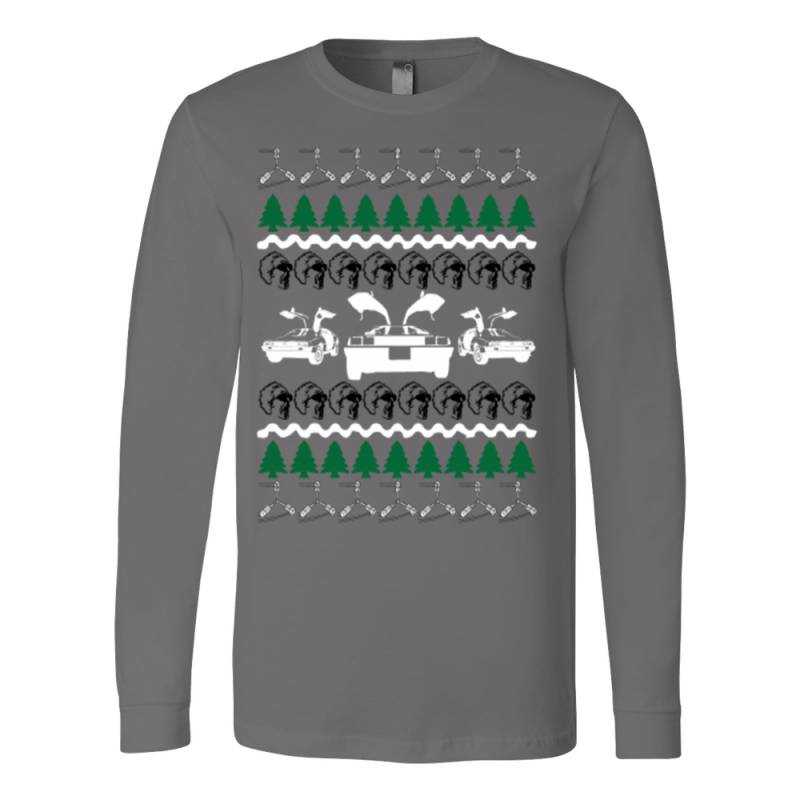 Back to the future ugly christmas sweater