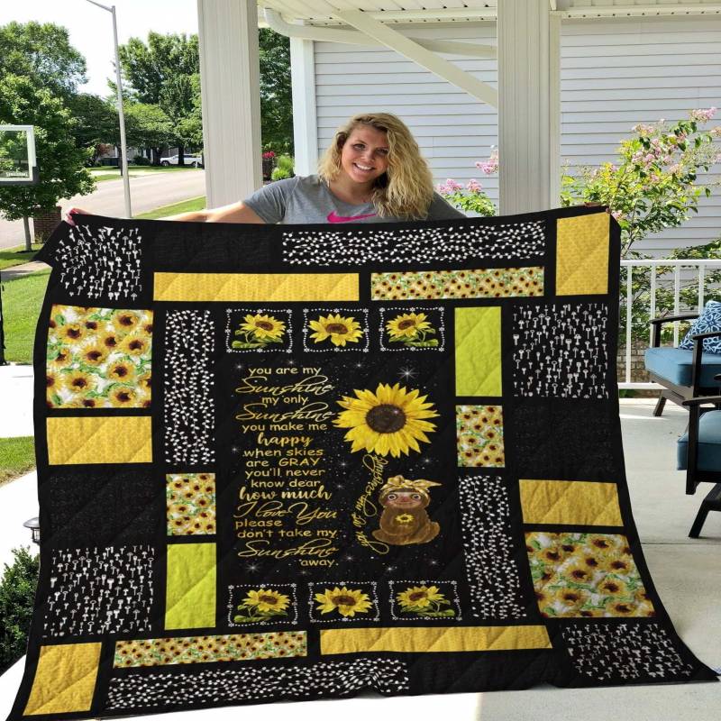 Sloth You Are My Sunshine Quilt – Odbary Store