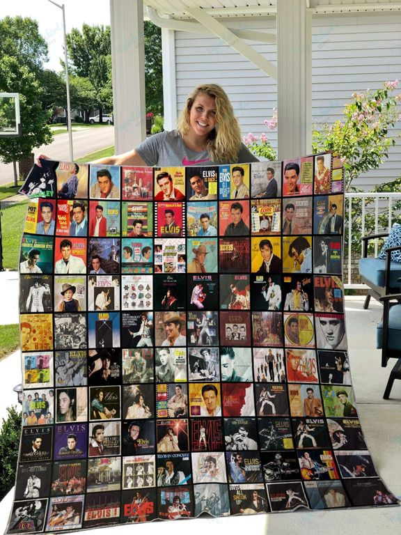 Elvis Presley All Albums Quilt