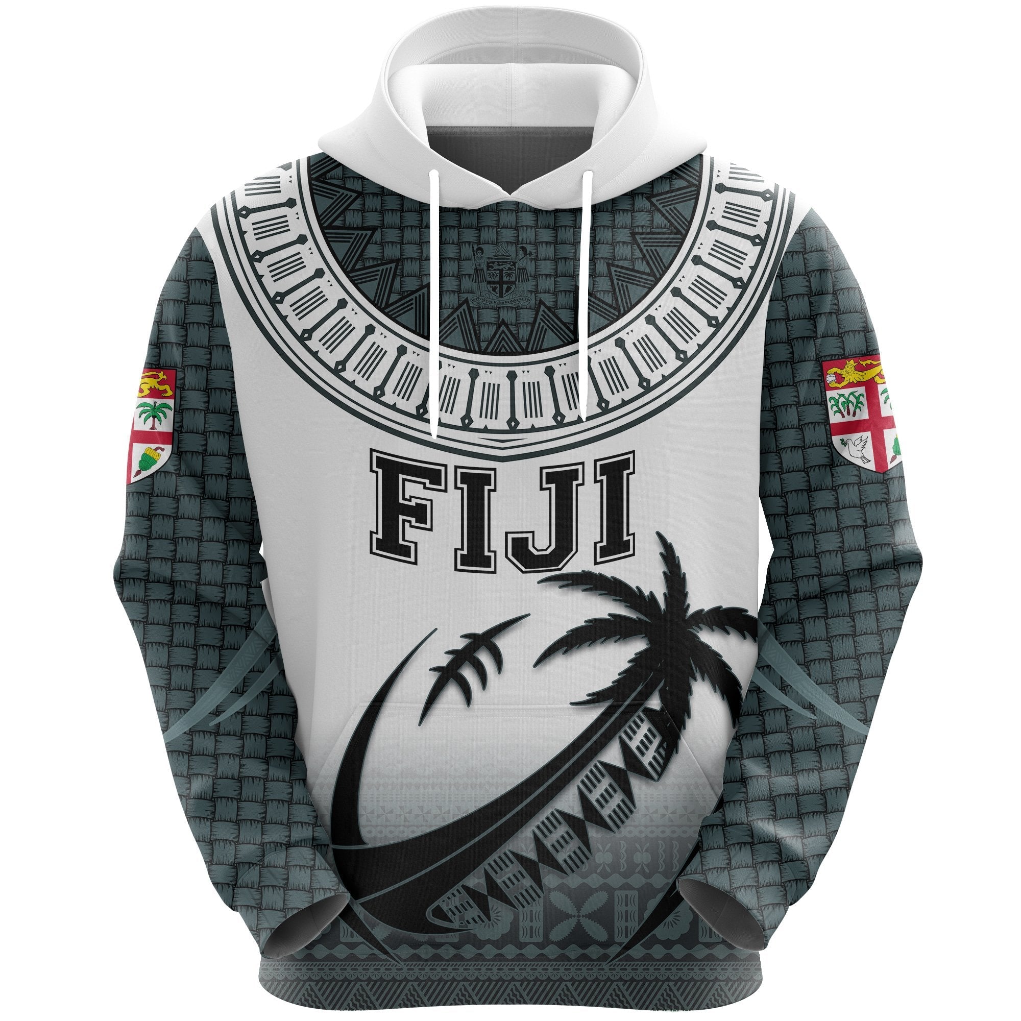 Fiji All Over Hoodie Rugby