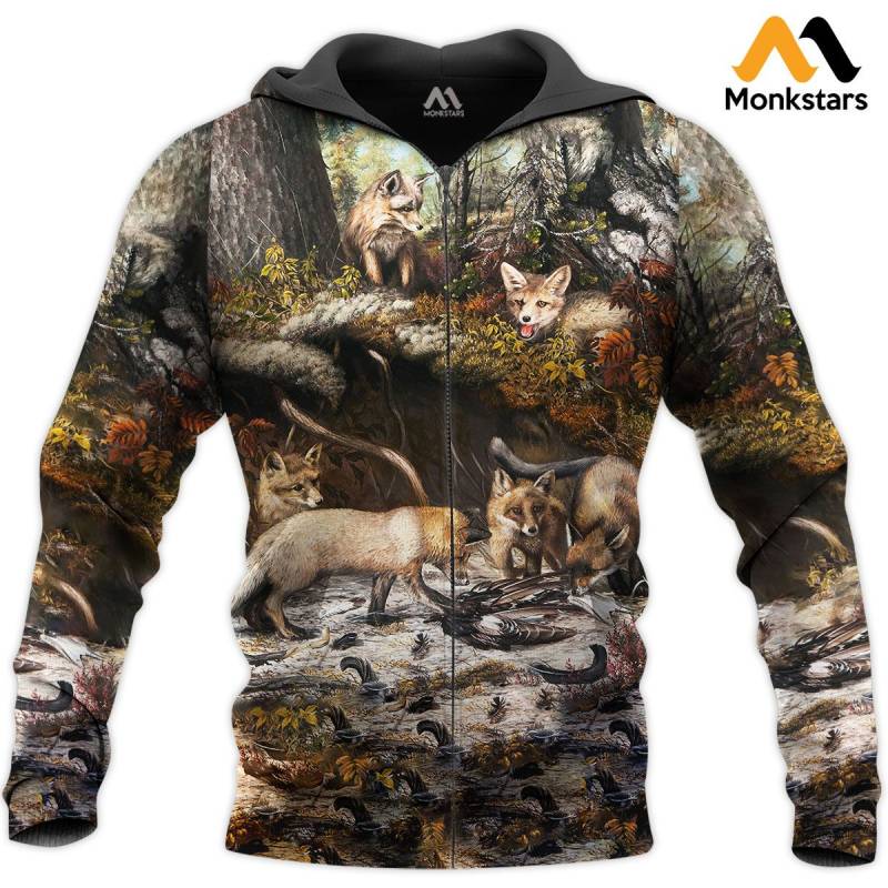 Animal Baby Fox Y967 Hoodie