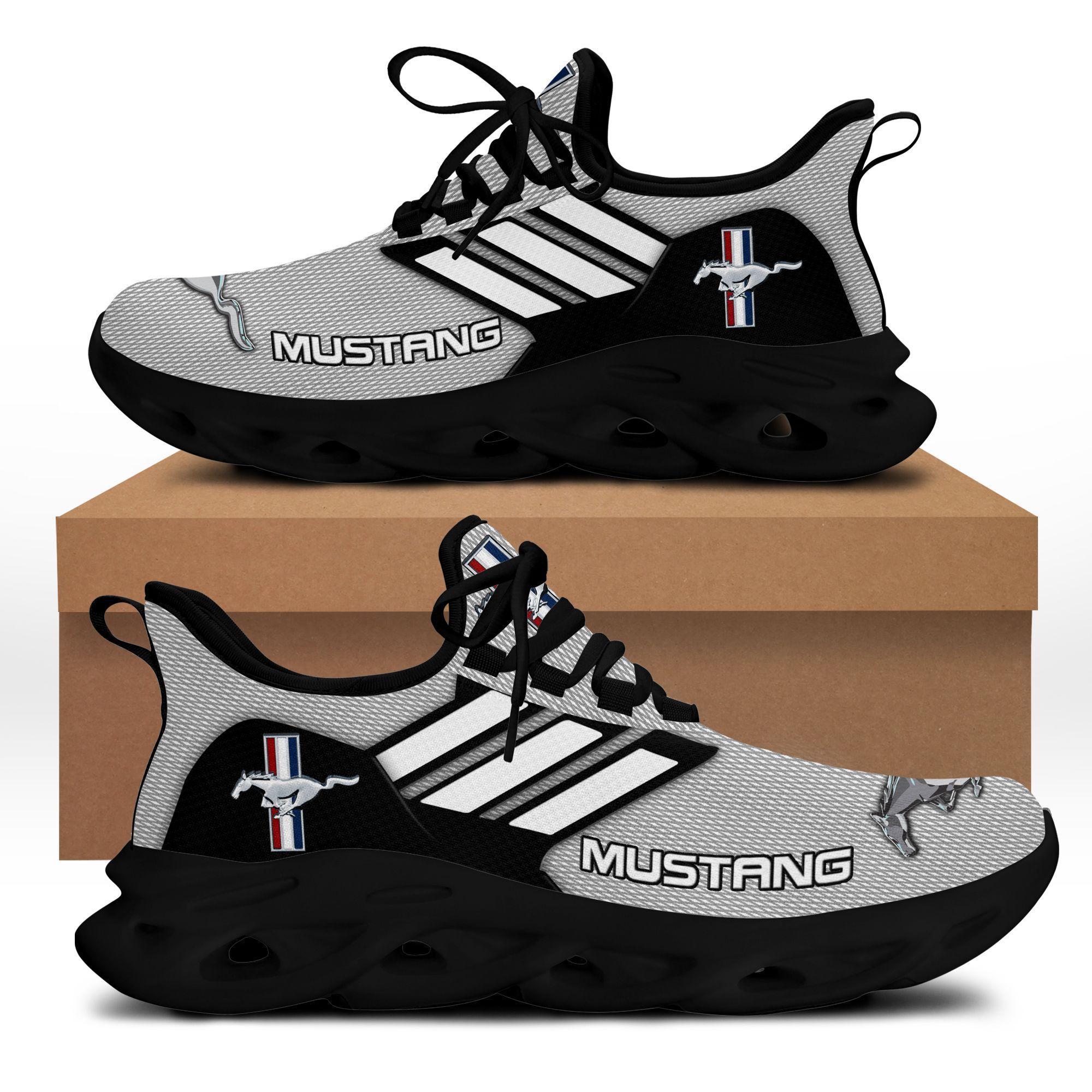 Ford Mustang Running Shoes Ver 4 (White)
