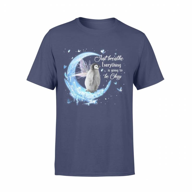 Sunshine89 – Fairy moon & penguin with the wing – Comfort T-shirt