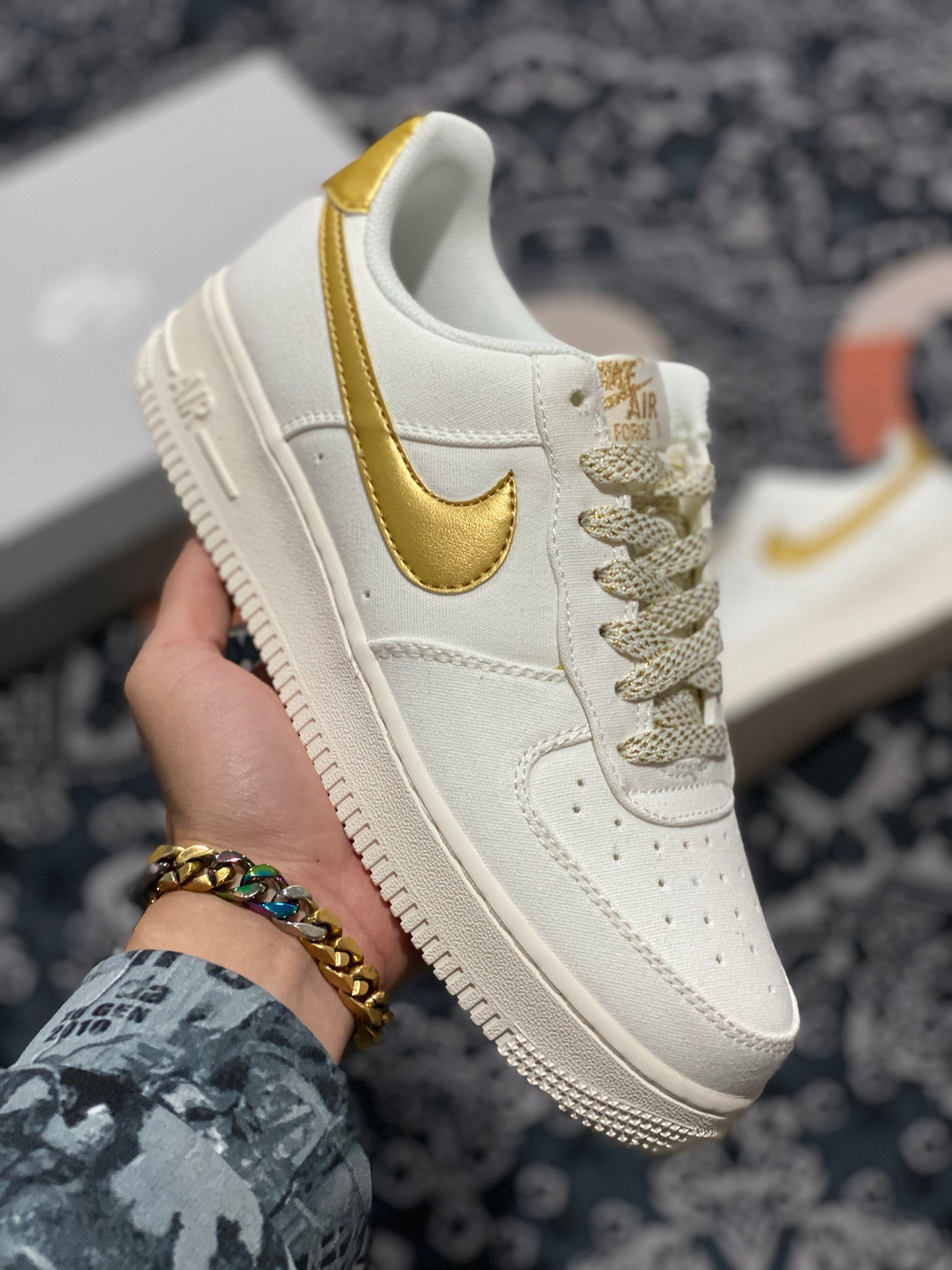 Nike Air Force 1 Low White Gold DC2181-100 5340217